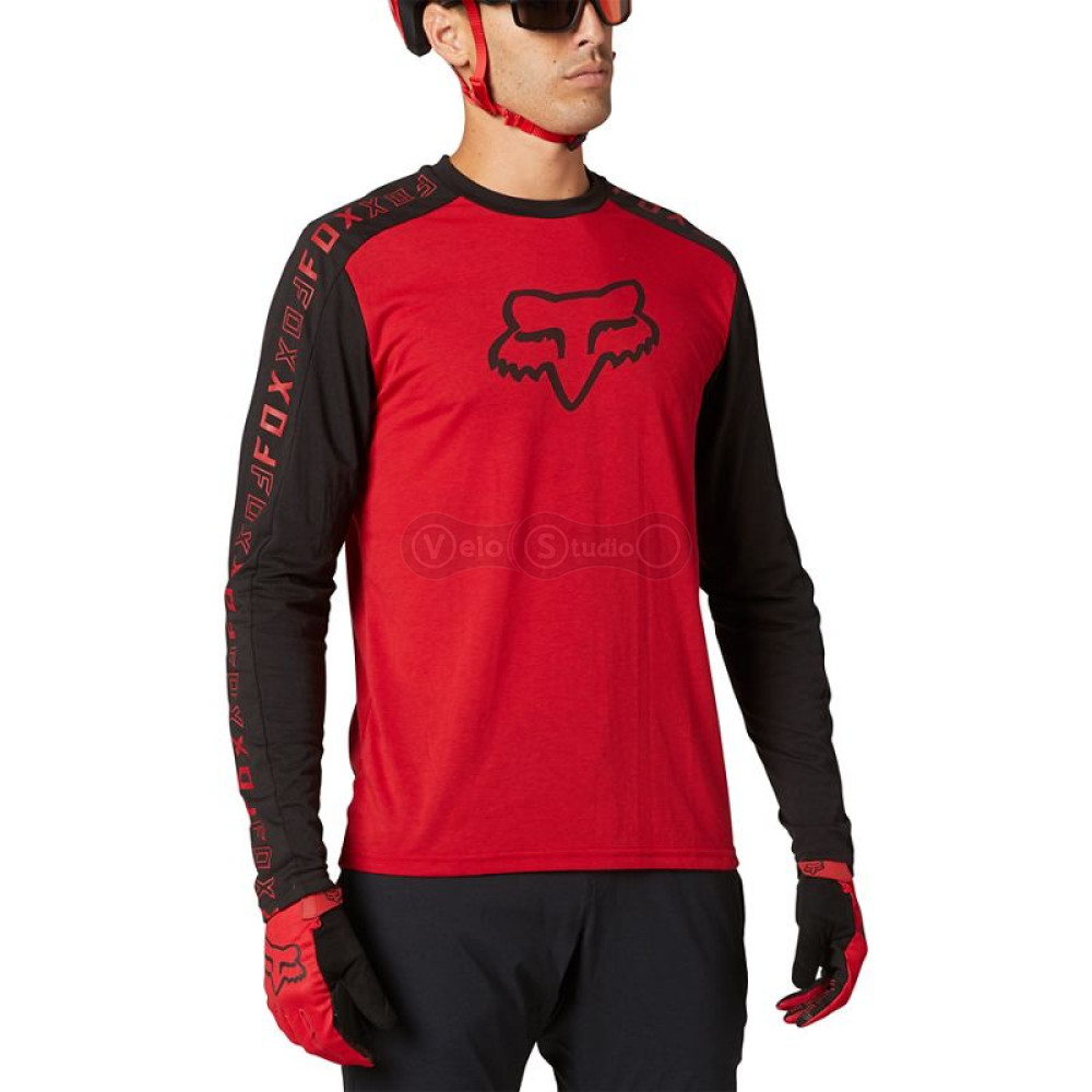 Джерси FOX Ranger Drirelease LS Jersey Chili размер M