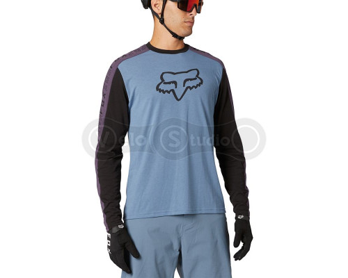 Джерси FOX Ranger Drirelease LS Jersey Matte Blue размер L