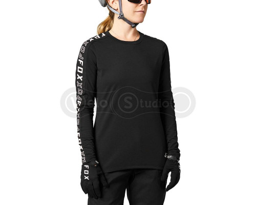 Джерсі FOX Ranger Drirelease LS Womens Black розмір M