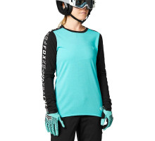 Джерсі FOX Ranger Drirelease LS Womens Teal розмір M