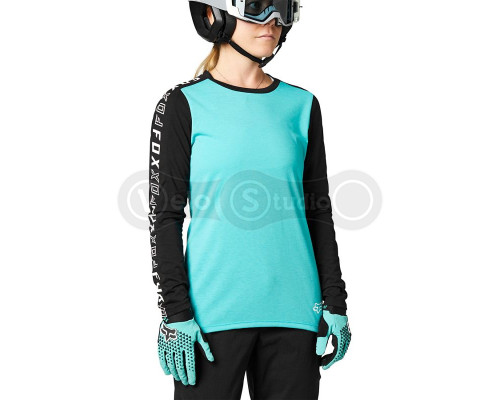 Джерси FOX Ranger Drirelease LS Womens Teal размер M
