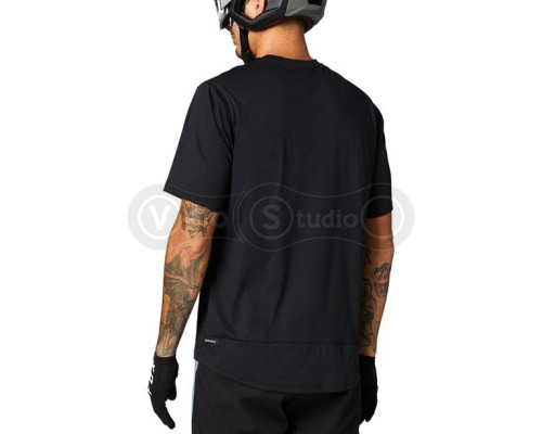 Джерсі FOX Ranger Powerdry Jersey SS Black розмір L