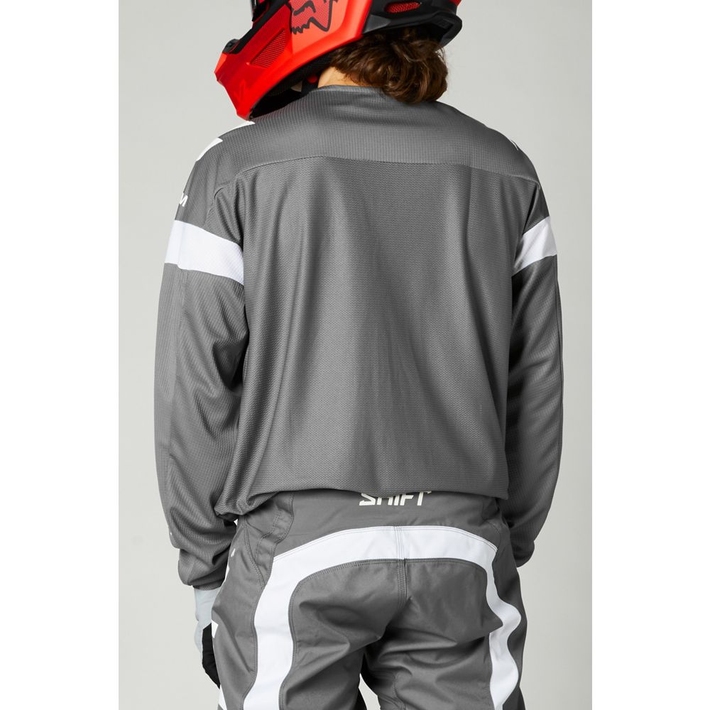 Джерси SHIFT White Label Void Jersey Grey/White размер L