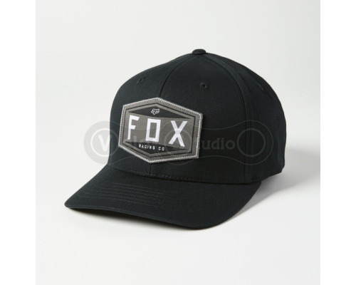 Кепка FOX Emblem Flexfit Hat Black S/M