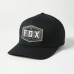 Кепка FOX Emblem Flexfit Hat Black S/M