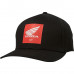 Кепка FOX Honda Flexfit Hat черная S/M