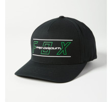 Кепка FOX Pro Circuit Flexfit Hat Black L/XL