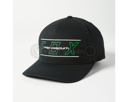Кепка FOX Pro Circuit Flexfit Hat Black S/M