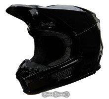 Мотошлем FOX V1 Mips Plaic Helmet Black XL (61-62 см)