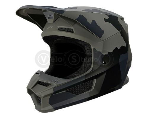 Мотошолом FOX V1 Mips Trev Helmet ECE Black Camo S (54-56 см)