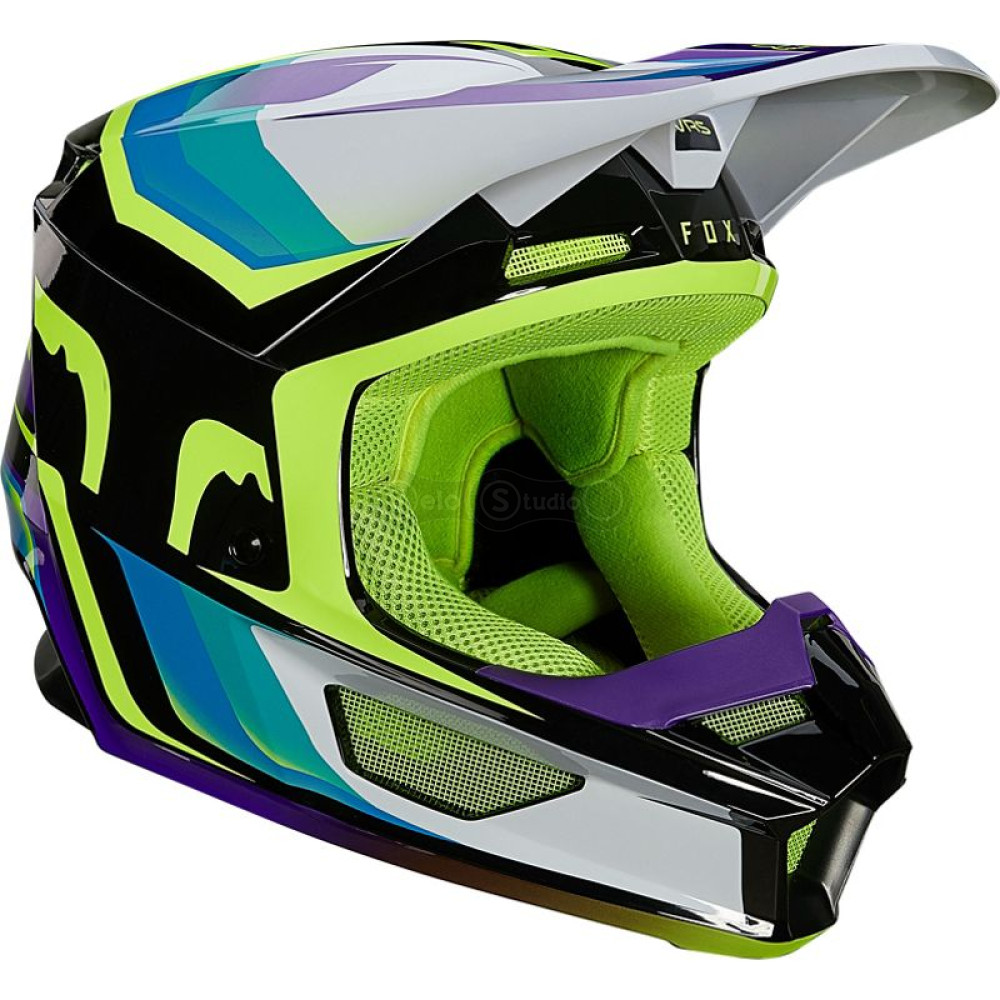 Мотошлем FOX V1 Mips Tro Helmet ECE Aqua L (59-60 см)