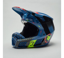 Мотошлем FOX V3 RS Mavlr Helmet Dusty Blue L (59-60 см)