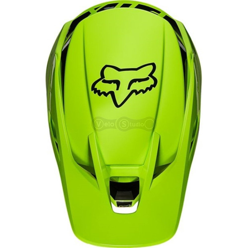 Мотошлем FOX V3 RS Psycosis Helmet Flo Yellow L (59-60 см)