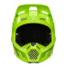 Мотошлем FOX V3 RS Psycosis Helmet Flo Yellow L (59-60 см)