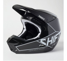 Мотошолом SHIFT White Label Bliss Helmet Black/White L