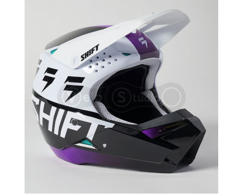 Мотошлем SHIFT White Label UV Helmet White XL