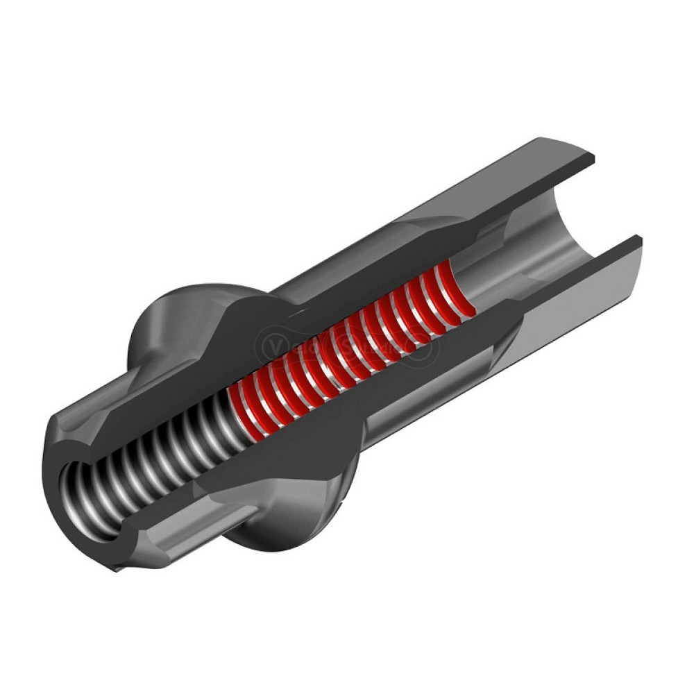 Ніпель DT Swiss Squorx Pro 2.0 мм 15 мм чорний - 100 шт