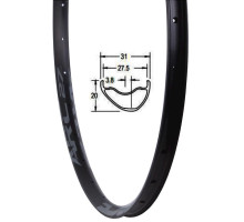 Обод RACE FACE ARC 27 27,5 дюймов 32 спицы