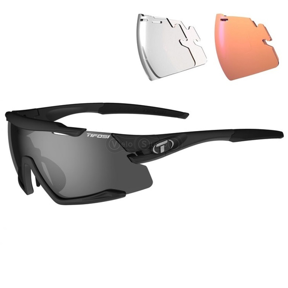 Очки Tifosi Aethon Matte Black, сменные линзы, США