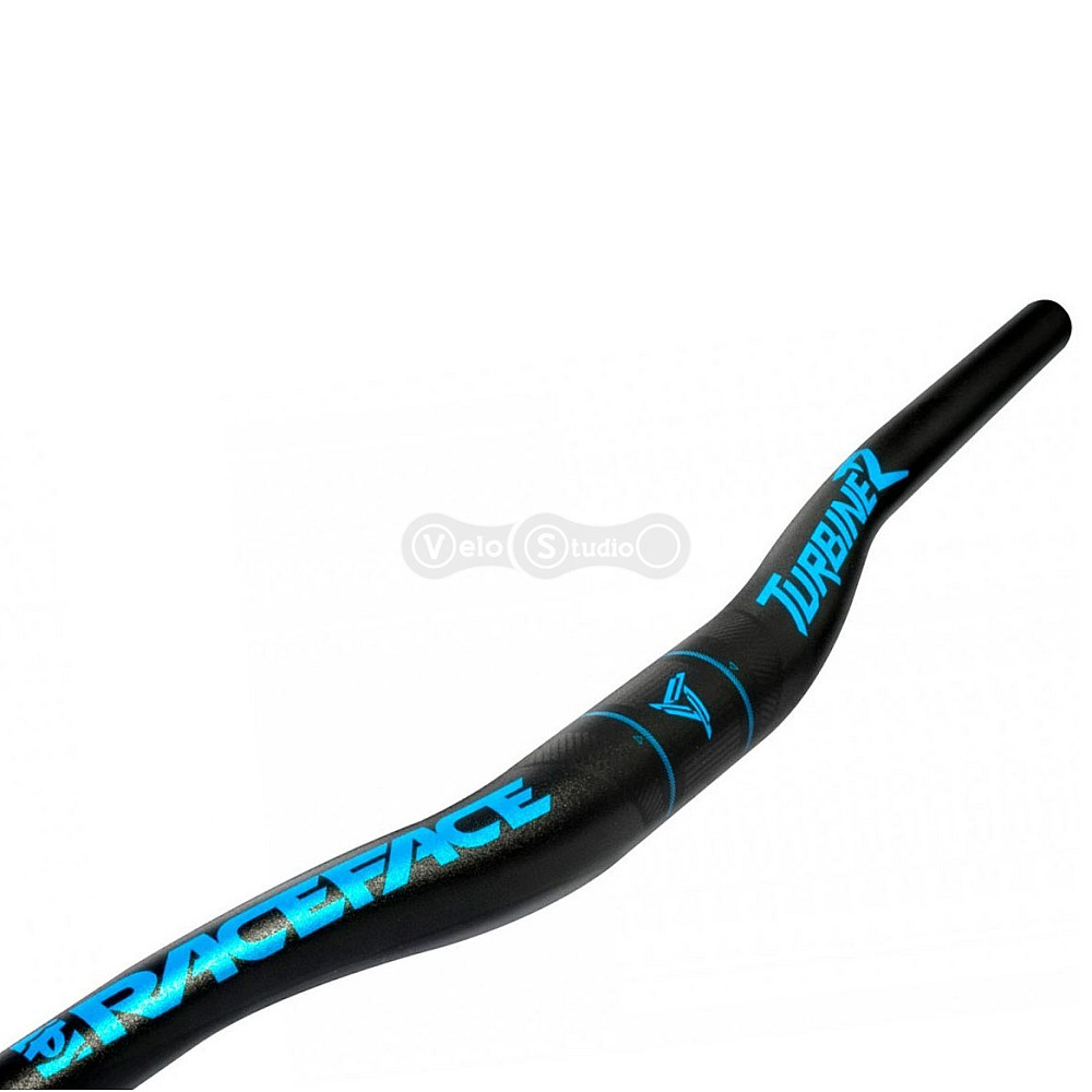 Руль Race Face Turbine R 35 800 мм подъем 20 мм Blue