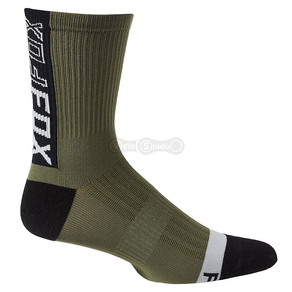 Вело носки FOX 6 Trail Olive Green L/XL (42-46 размер)