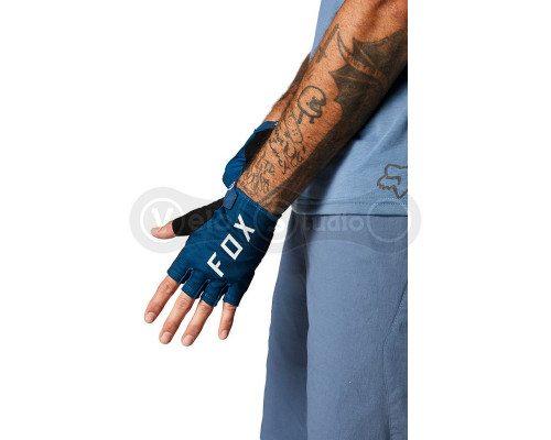Вело перчатки FOX Ranger Gel Short Matte Blue размер XXL