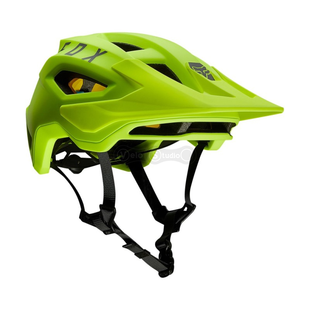 Вело шлем FOX Speedframe MIPS Flo Yellow размер M