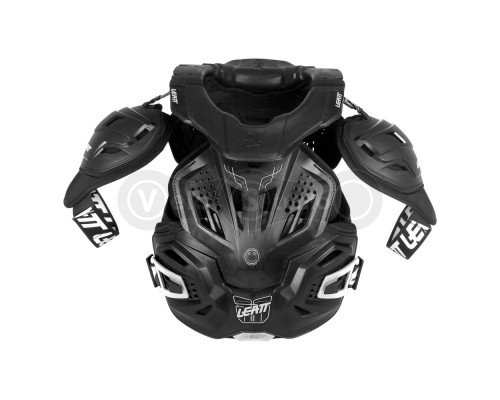 Мотозащита тела и шеи LEATT Fusion vest 3.0 Black S/M (160-172 см)