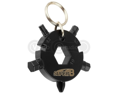 Брелок SuperB TB-FD08 (шестигранники + ключи для спиц)