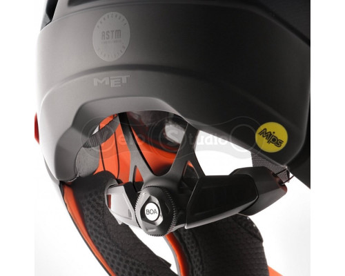 Вело шолом MET Parachute MCR (Mips) Black Matt M (56-58cm)