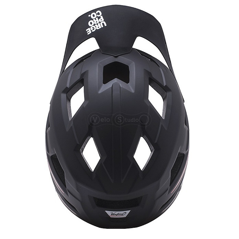 Вело шлем Urge Venturo MTB матовый чёрный L/XL (58-62 см)