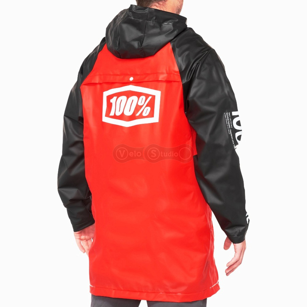 Вело куртка - дощовик Ride 100% Torrent Raincoat Red розмір L