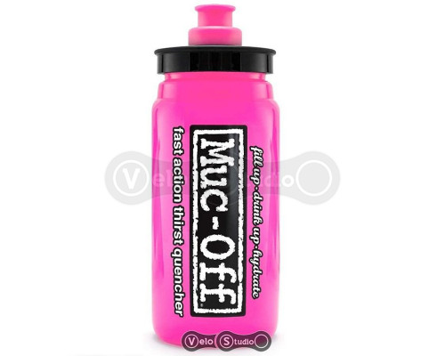Фляга MUC-OFF X Elite Fly Bottle 550 мл розовая