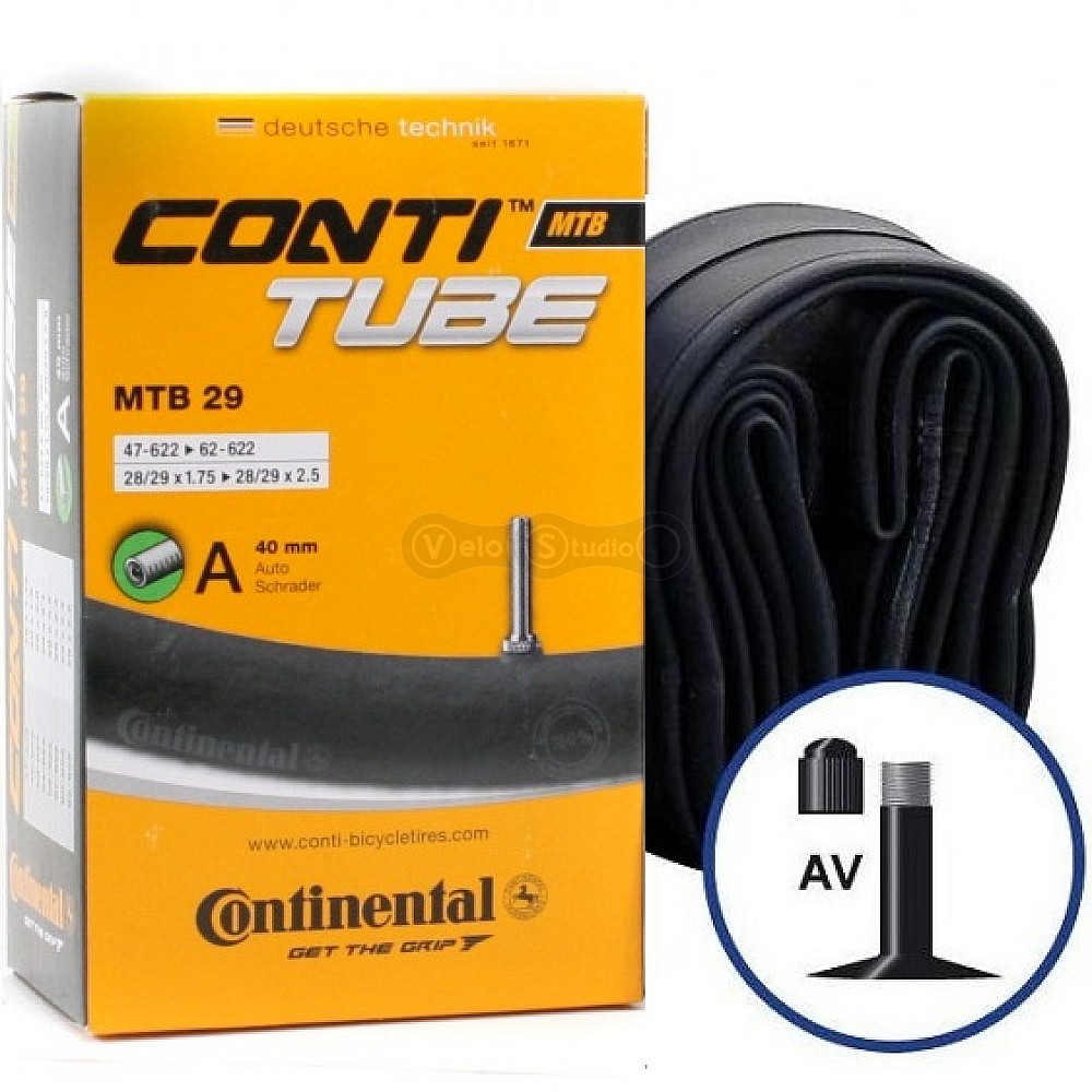 Камера Continental MTB 29x1.75-2.5 AV 40 мм