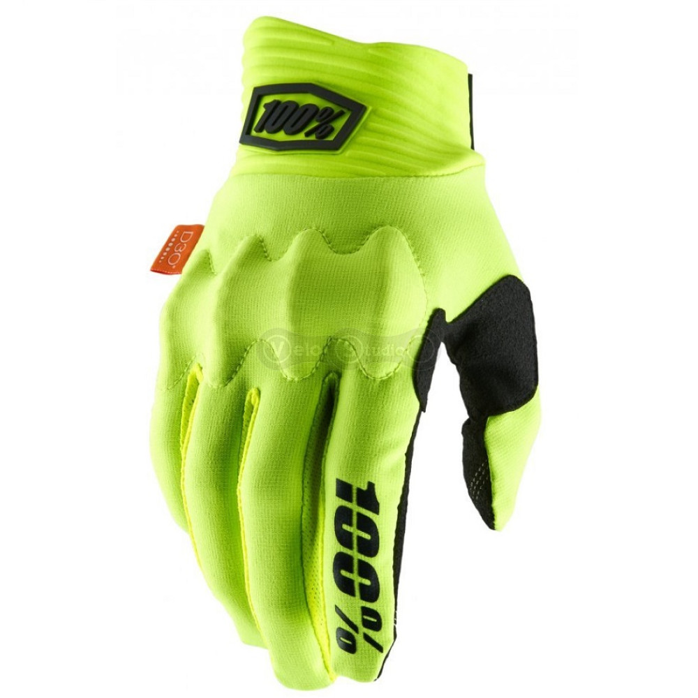 Мото перчатки Ride 100% Cognito Fluo Yellow размер M