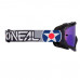 Очки-маска O`Neal B-10 Goggle Warhawk Black Gray - Radium Blue