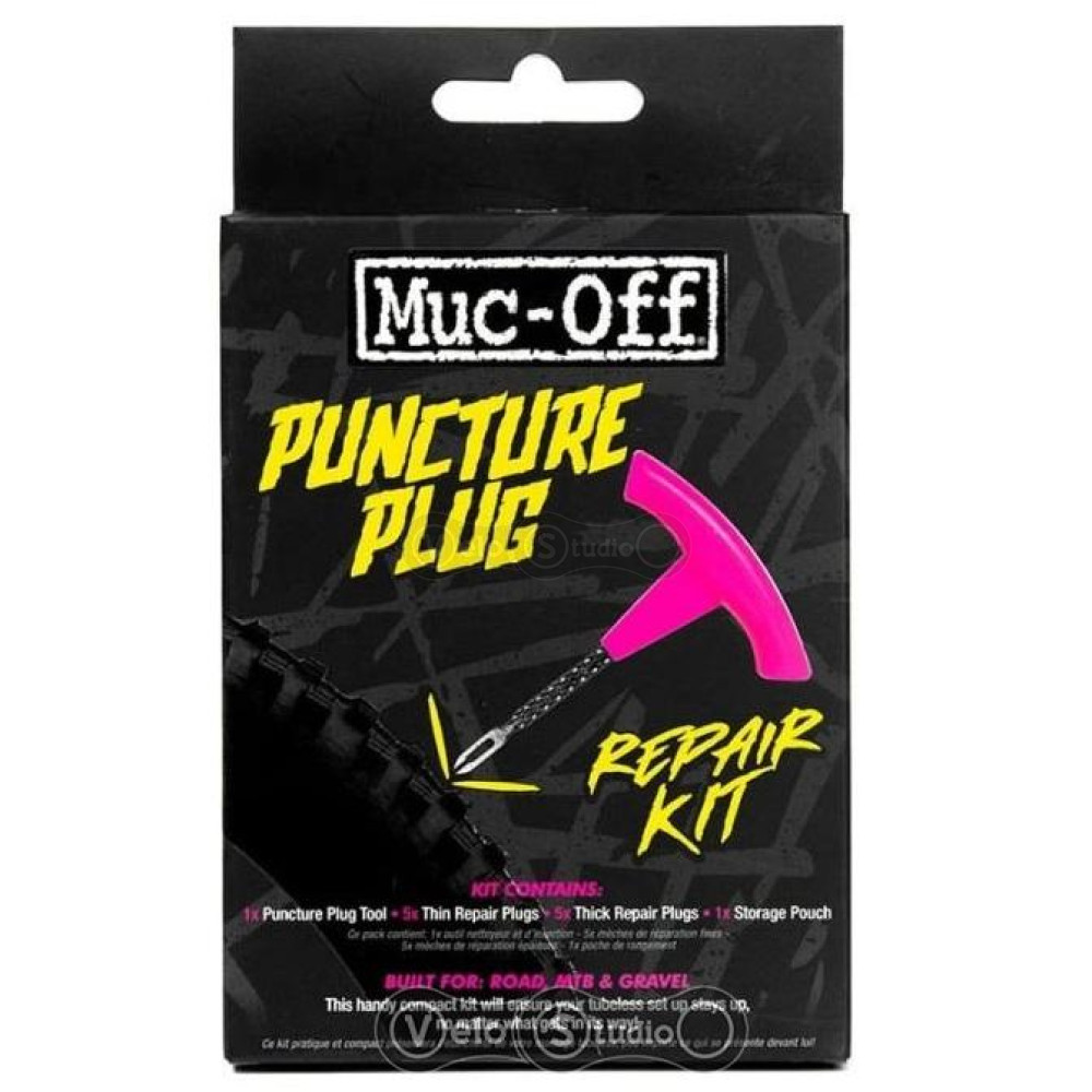 Ремонтный комплект Muc-Off Puncture Plug Tubeless Repair Kit Tool + 10 Plugs