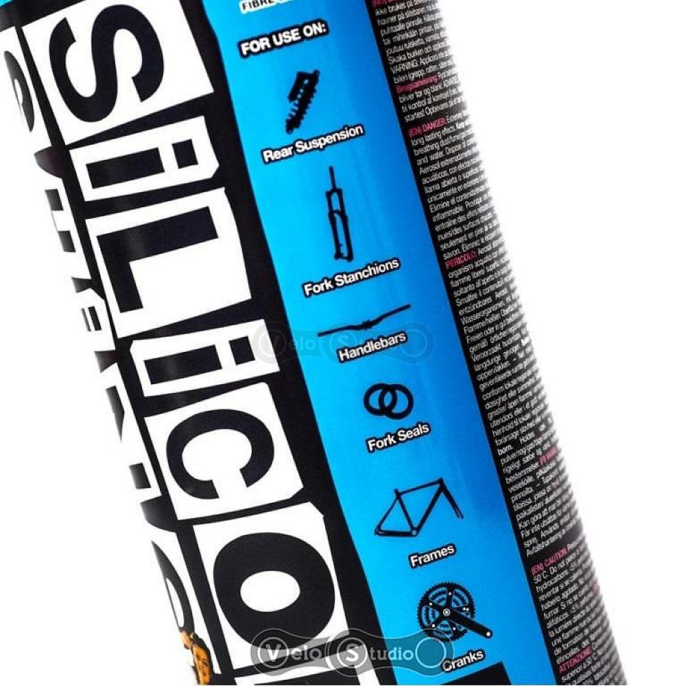 Силикон Muc-Off Silicon Shine 500 мл для резины, пластика и уплотнений