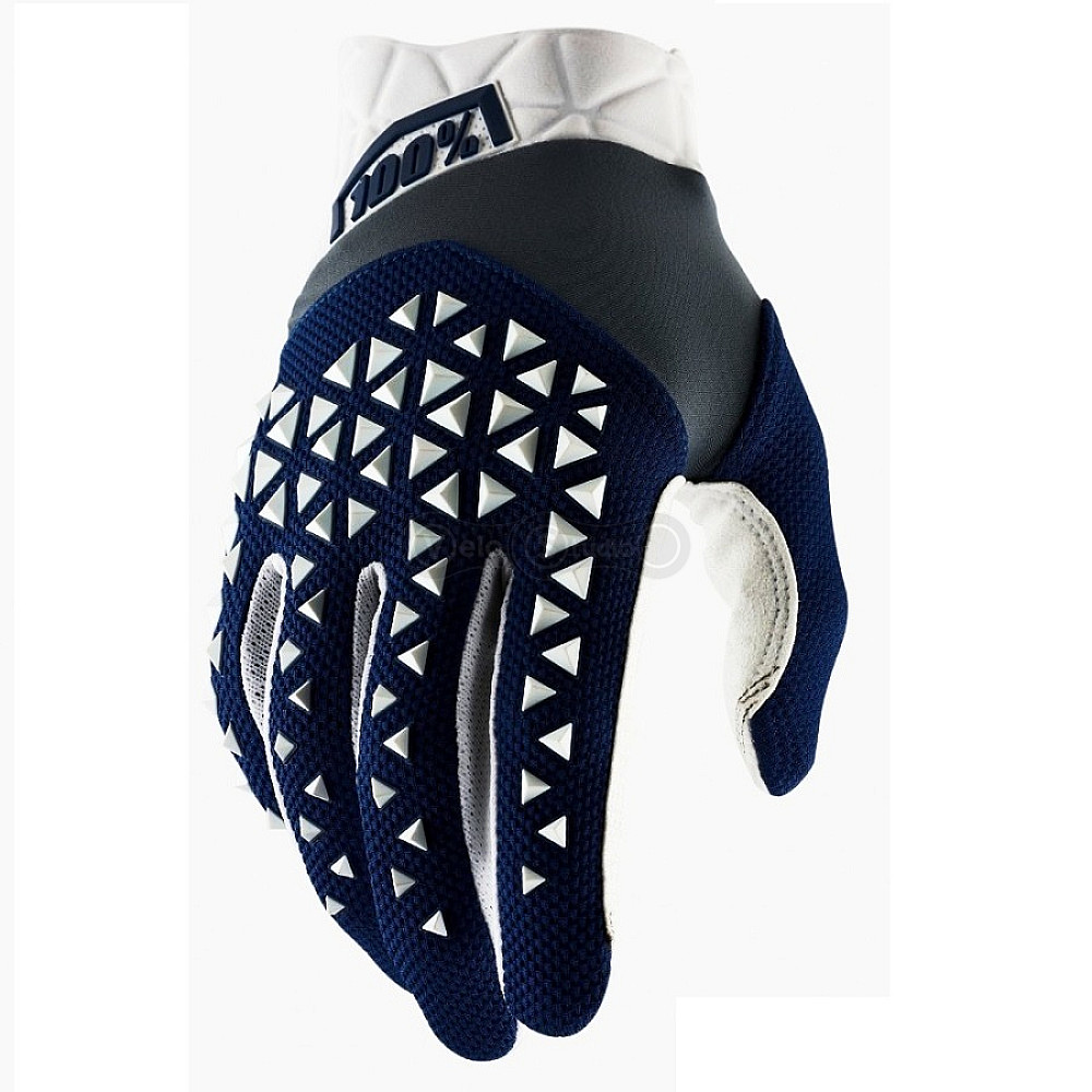 Вело перчатки Ride 100% Airmatic Navy White размер L