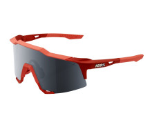 Велосипедні окуляри Ride 100% Speedcraft - Soft Tact Coral - Black Mirror Lens + Clear