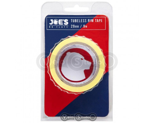 Бескамерная лента Joe's Tubeless Yellow Rim Tape 29 мм