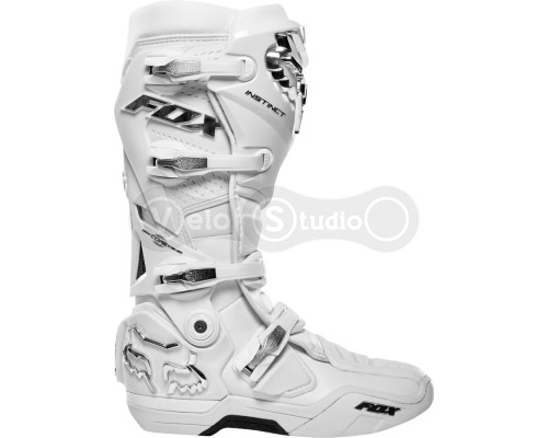 Мотоботы FOX Instinct Boot White/Silver US 11