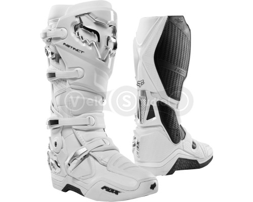 Мотоботы FOX Instinct Boot White/Silver US 11