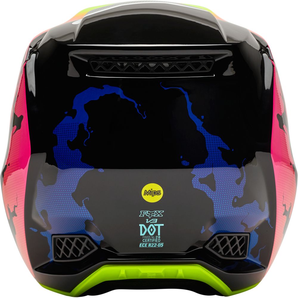 Мотошлем FOX V3 RS Pyre Helmet Multi M (57-59 см)