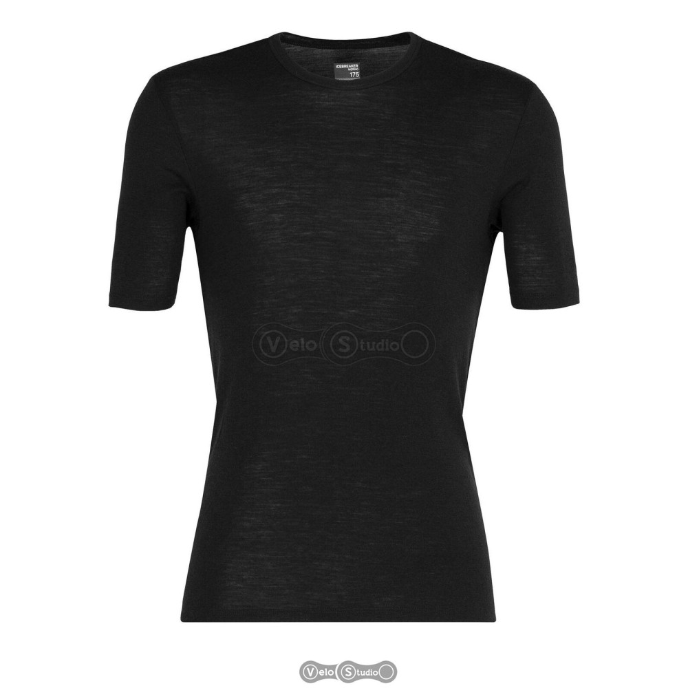 Термофутболка Icebreaker 175 Everyday SS Merino Crewe Black S