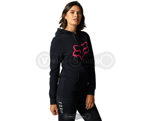 Толстовка FOX Boundary Pullover Fleece женская Black/Pink размер XS