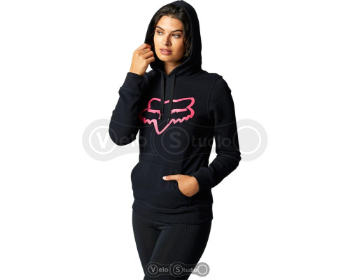 Толстовка FOX Boundary Pullover Fleece женская Black/Pink размер XS