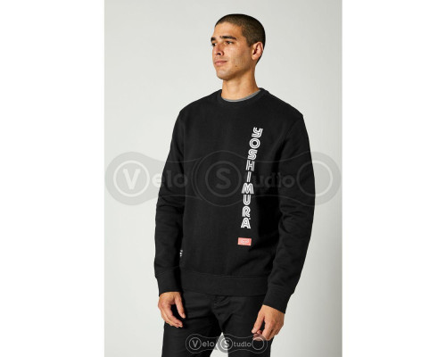 Толстовка FOX Yoshimura Crew Fleece Black розмір L