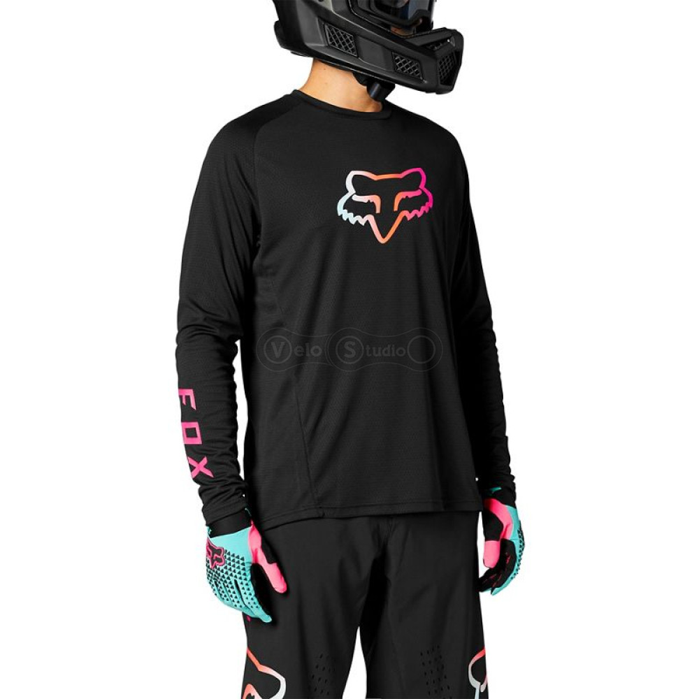 Вело джерси FOX Defend LS Jersey Black размер L