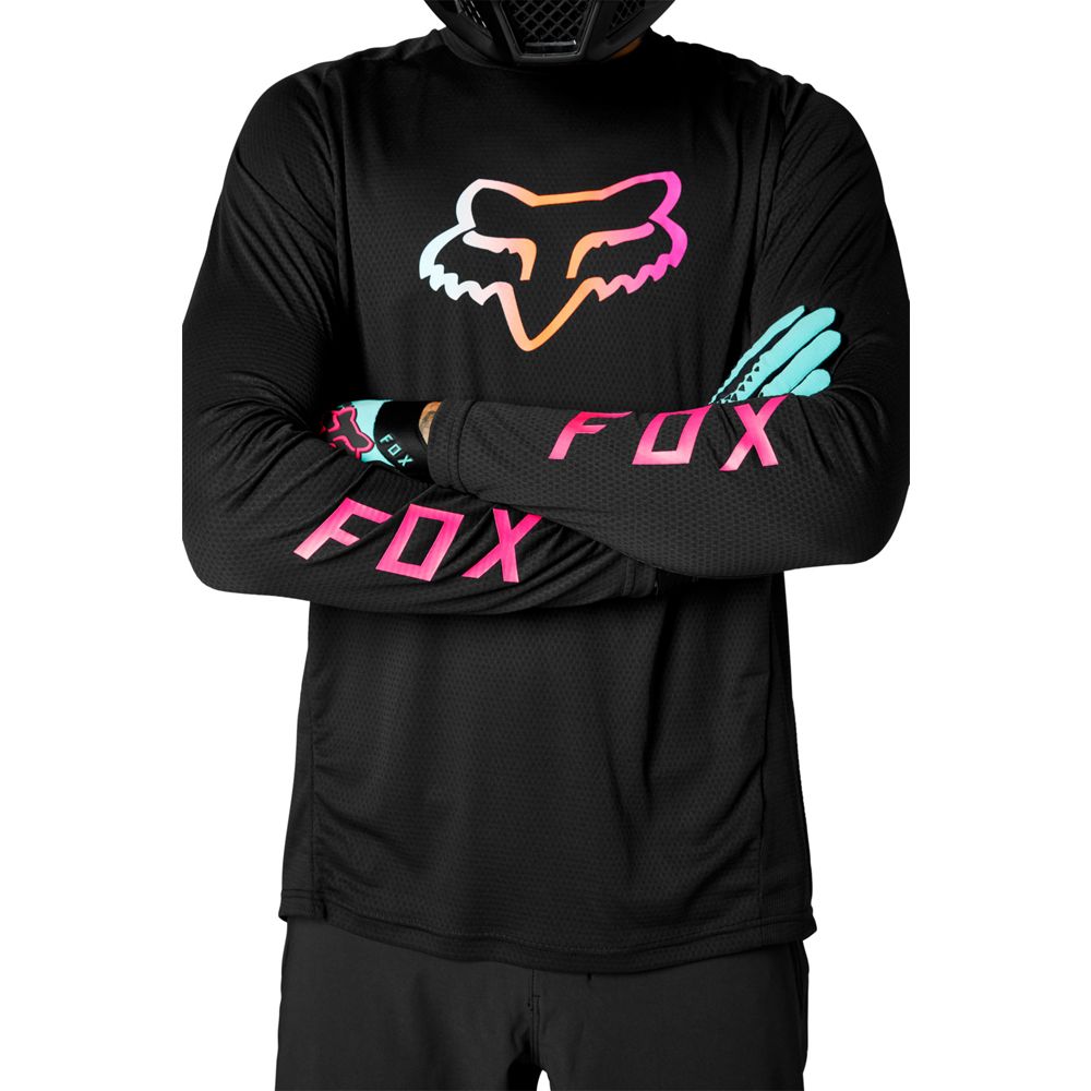Вело джерси FOX Defend LS Jersey Black размер L